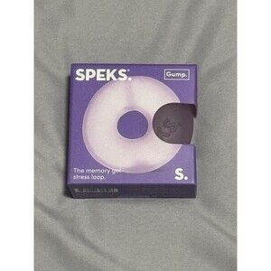 SPEKS Gump Loop Original Mist Purple Ultra Soft Squishy Fidget Toy Mist NEW